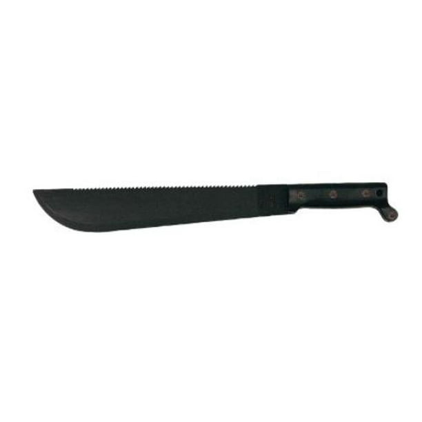 41722 Machete 22-In. Tempered Steel With Rubber Handle 